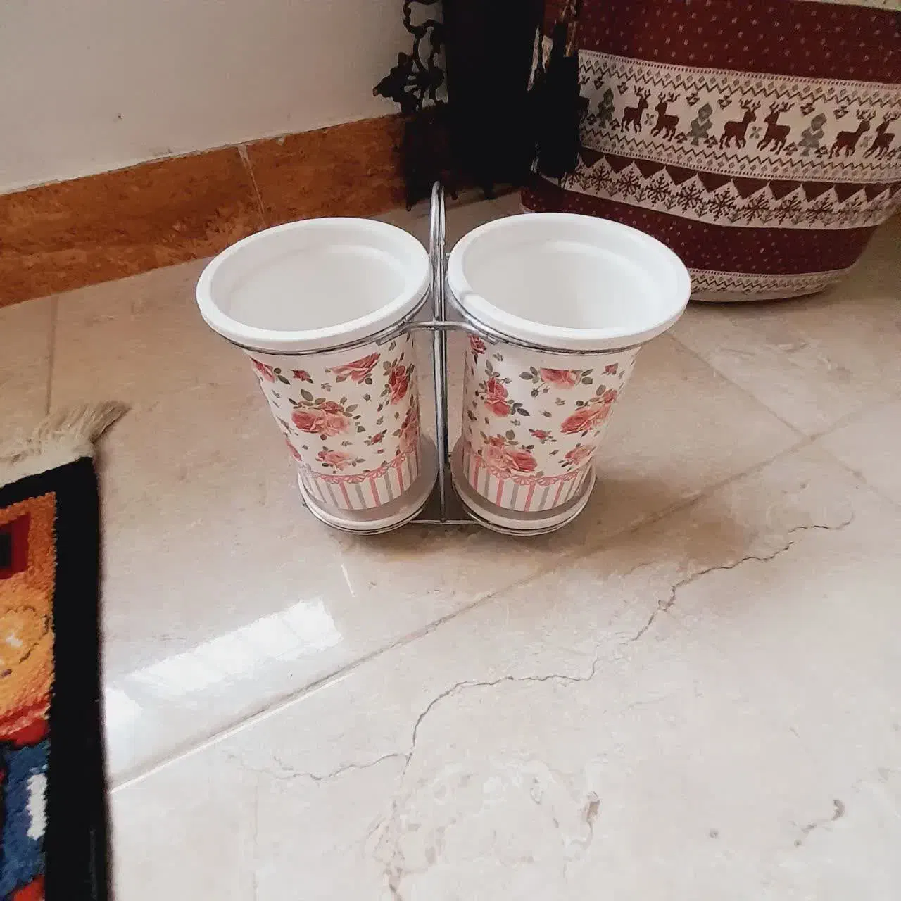 جا قاشقی دوقلو|ظروف نگهدارنده، پلاستیکی، یک‌بارمصرف|تهران, شهران جنوبی|دیوار