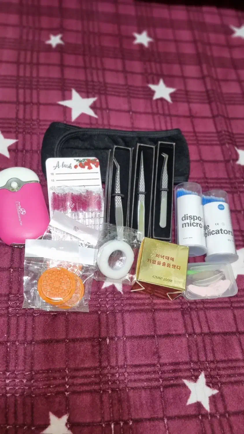 ابزار کار اکستنشن مژه و لیف مژه و ابرو|آرایشی، بهداشتی، درمانی|دوگنبدان, |دیوار