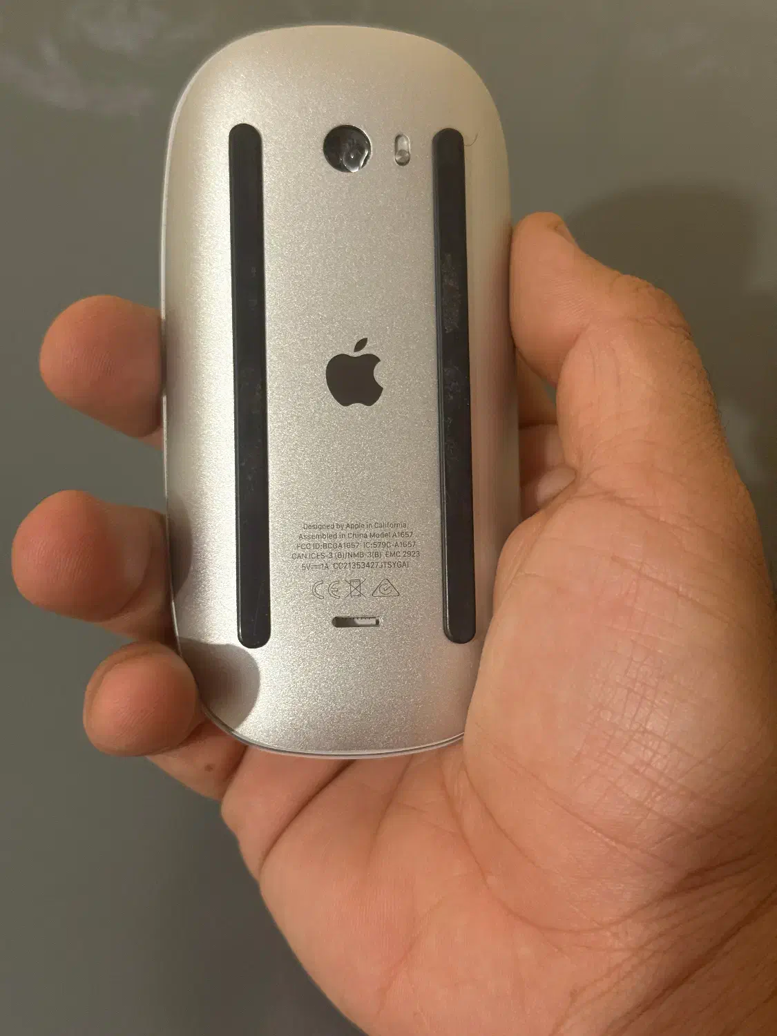 موس بلوتوث اپل Apple Magic Mouse A1657|قطعات و لوازم جانبی رایانه|ری, شهادت|دیوار