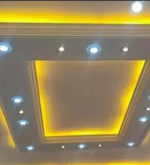 گچکاری، سفیدکاری، نورپردازی، لکه گیری|خدمات پیشه و مهارت|خرمآباد, |دیوار