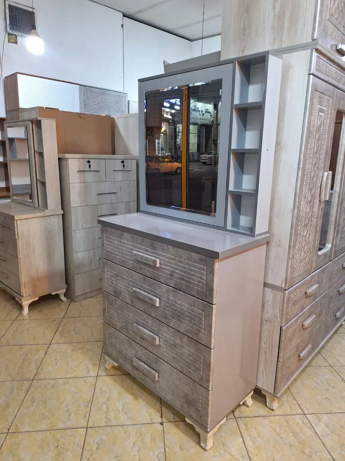 دراور میزآرایش|جاکفشی، کمد، دراور|ساوه, |دیوار