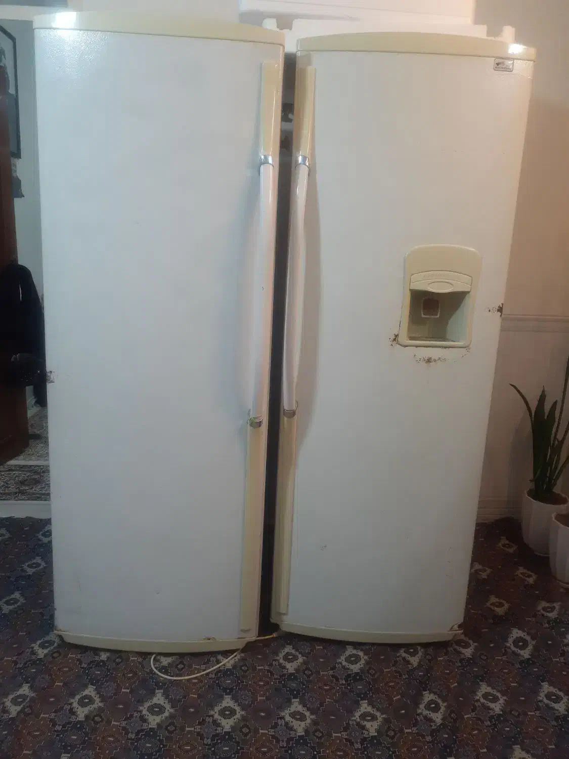 یخچال دوقلو الکترو استیل|یخچال و فریزر|قدس, شهر‌قدس|دیوار