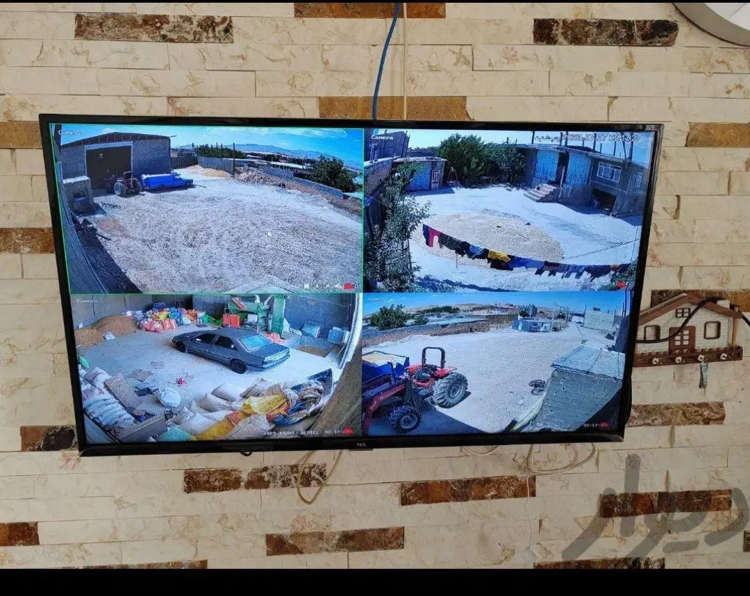 +پک امنیتی جامع٪/دوربین مداربسته 4کانال 5MP|دوربین مداربسته|ایلام, |دیوار
