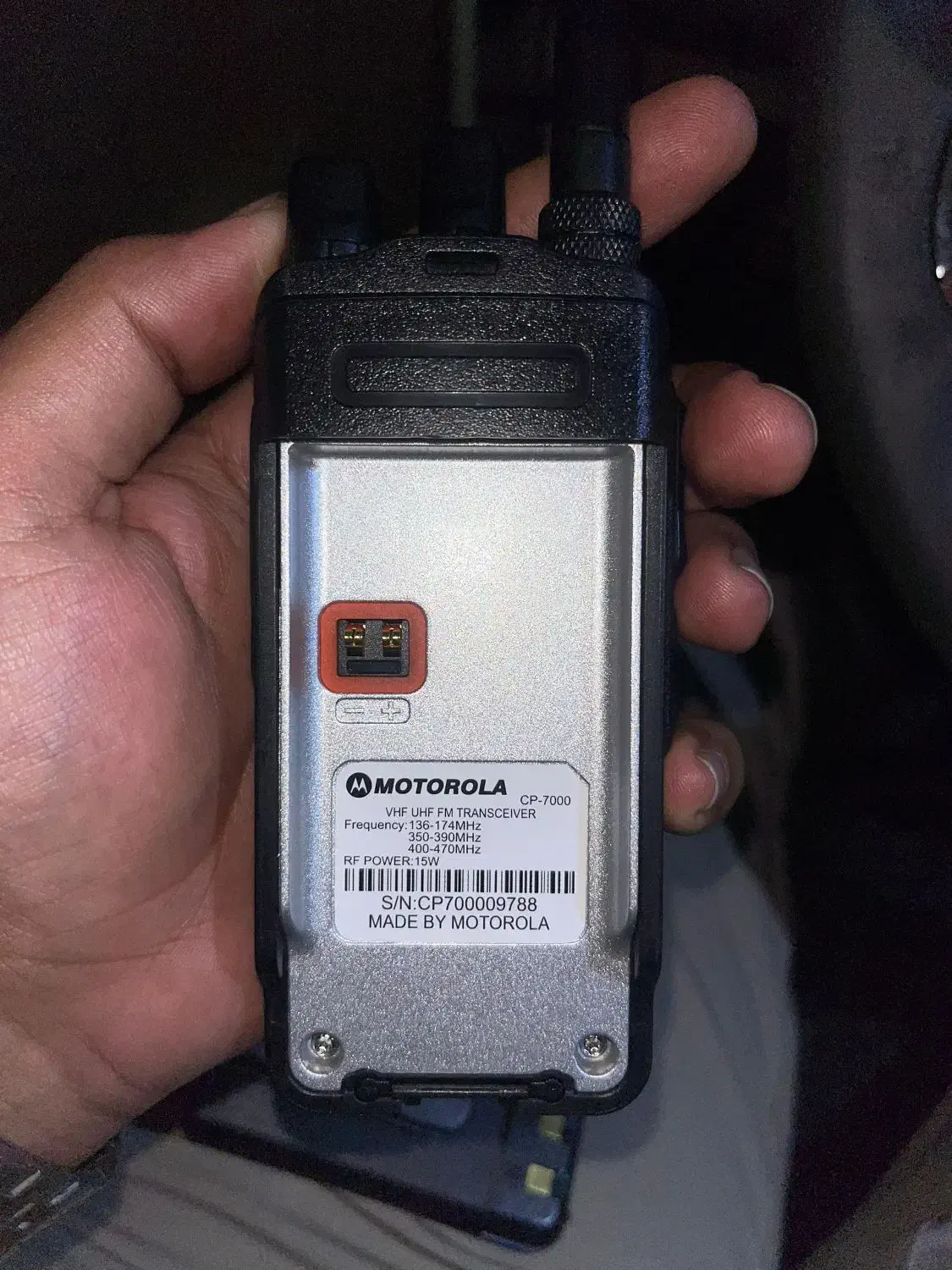 بیسیم موتورالا قوی cp7000|صوتی و تصویری|تهران, شهرک ولیعصر جنوبی|دیوار