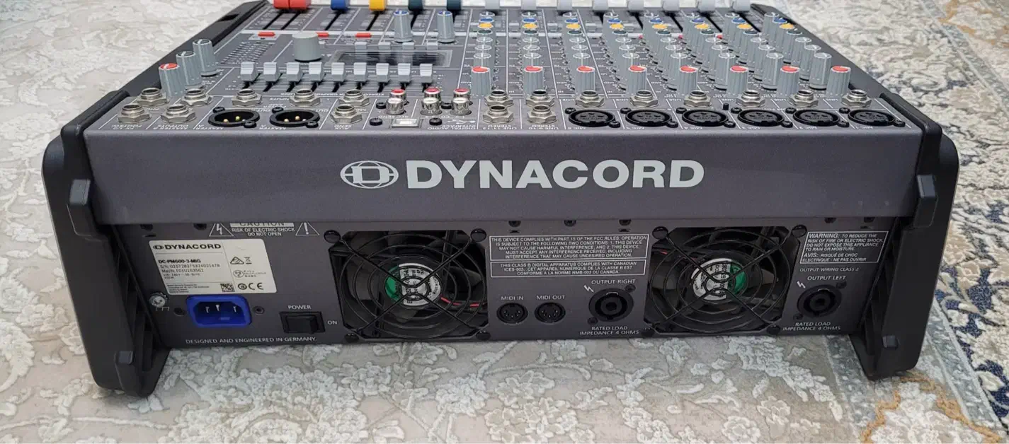 پاور میکسر دایناکورد اصل آلمان 600سری3|سیستم صوتی خانگی|تهران, ولنجک|دیوار