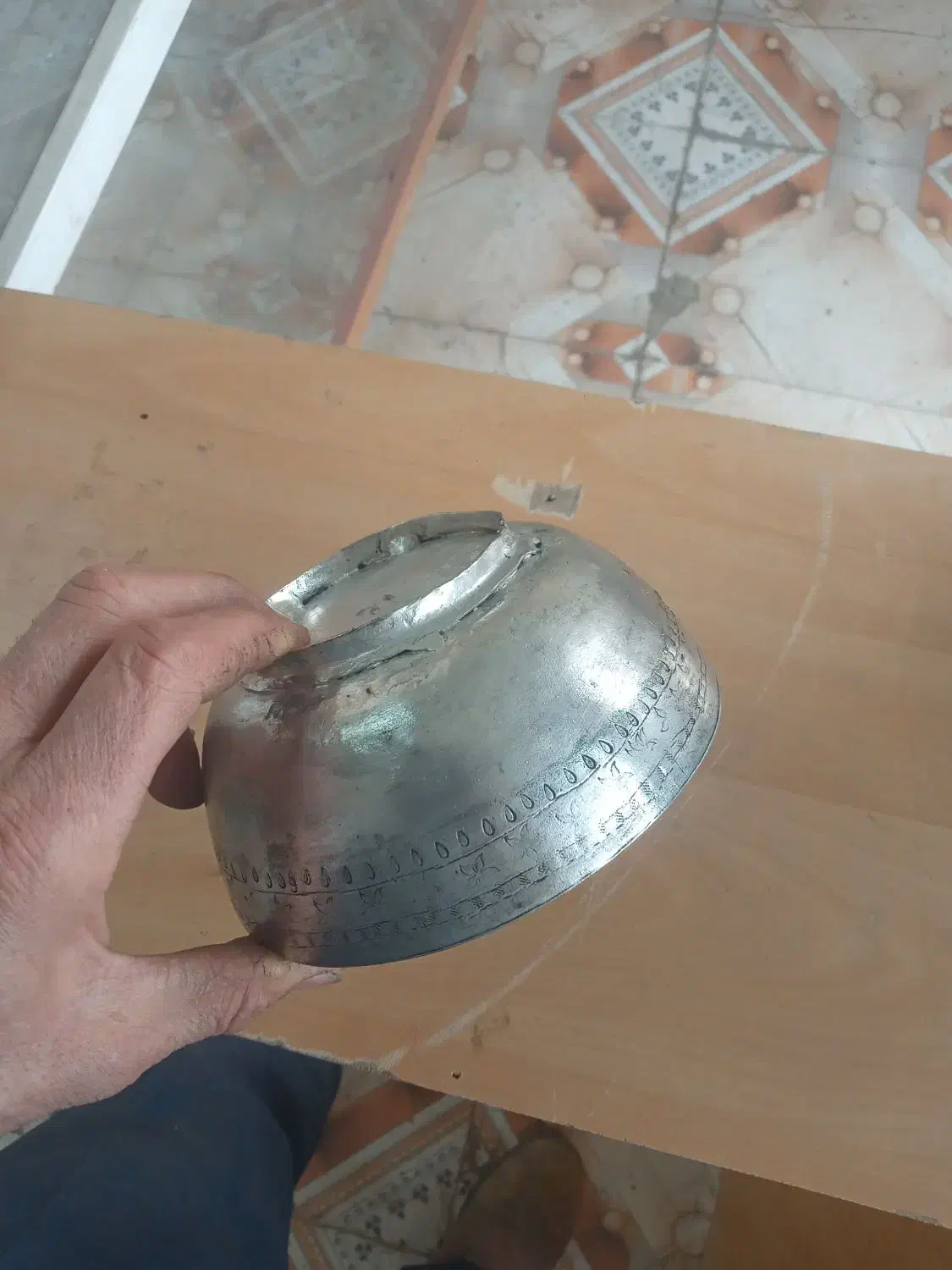 کاسه مسی|کلکسیون اشیاء عتیقه|سبزوار, شرق کال شمالی|دیوار