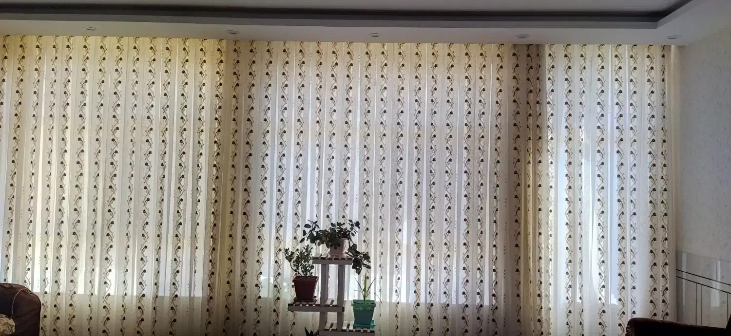 پرده بدون زیر پرده ای|پرده، رانر، رومیزی|نجفآباد, امیرآباد|دیوار