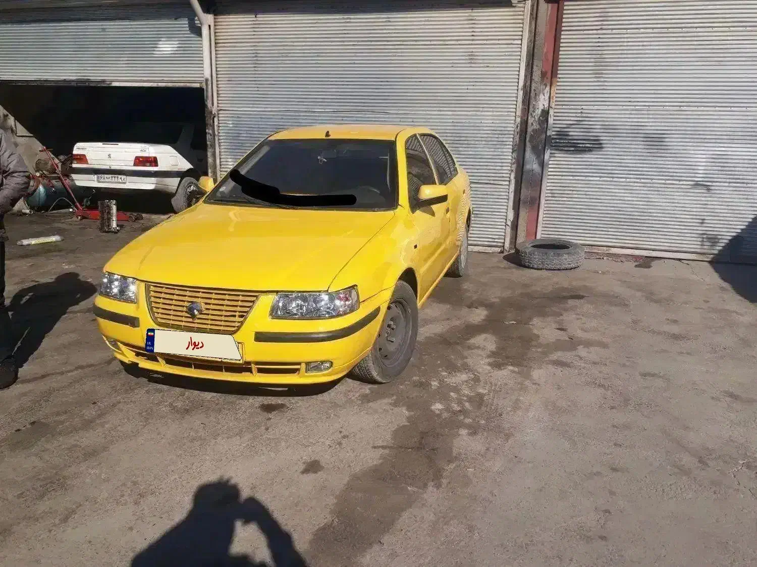 سمند تاکسی۸۶ دوگانه|خودرو سواری و وانت|ایلام, |دیوار