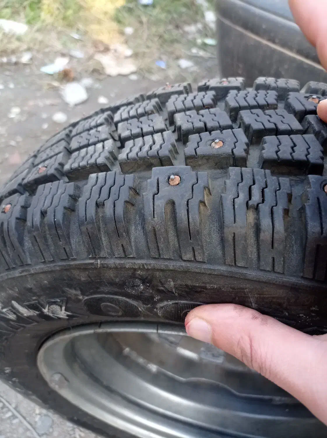 رینگ و لاستیک کره ای یخشکن 165/70|قطعات یدکی و لوازم جانبی|رشت, حافظ آباد|دیوار