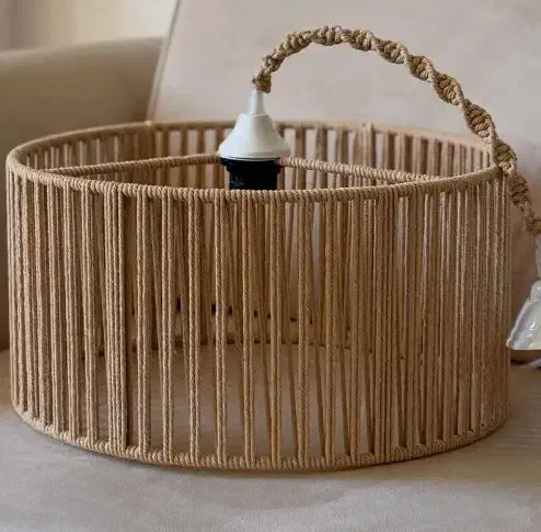 دستسازه های رافیا|لوستر و چراغ آویز|قم, سراجه (۱۵ خرداد)|دیوار