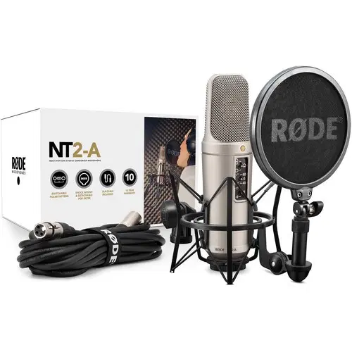 میکروفون کاندنسر استودیویی RODE NT2-A|آلات موسیقی|تهران, فلسطین (میدان انقلاب)|دیوار