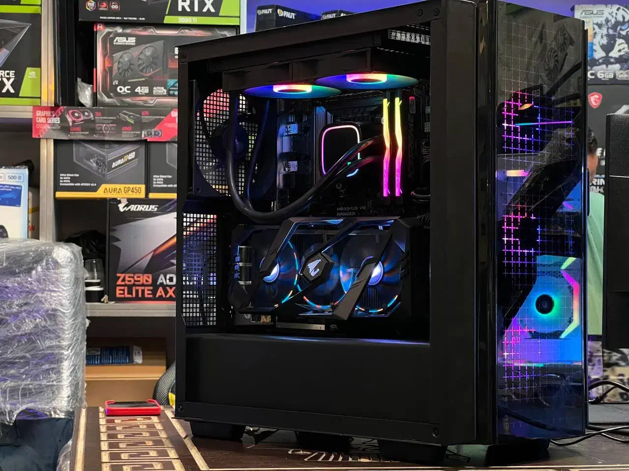 کارت گرافیک RTX 2060 SUPER AUROS MASTER کیس گیمینگ|قطعات و لوازم جانبی رایانه|تهران, شهرک پاسداران|دیوار