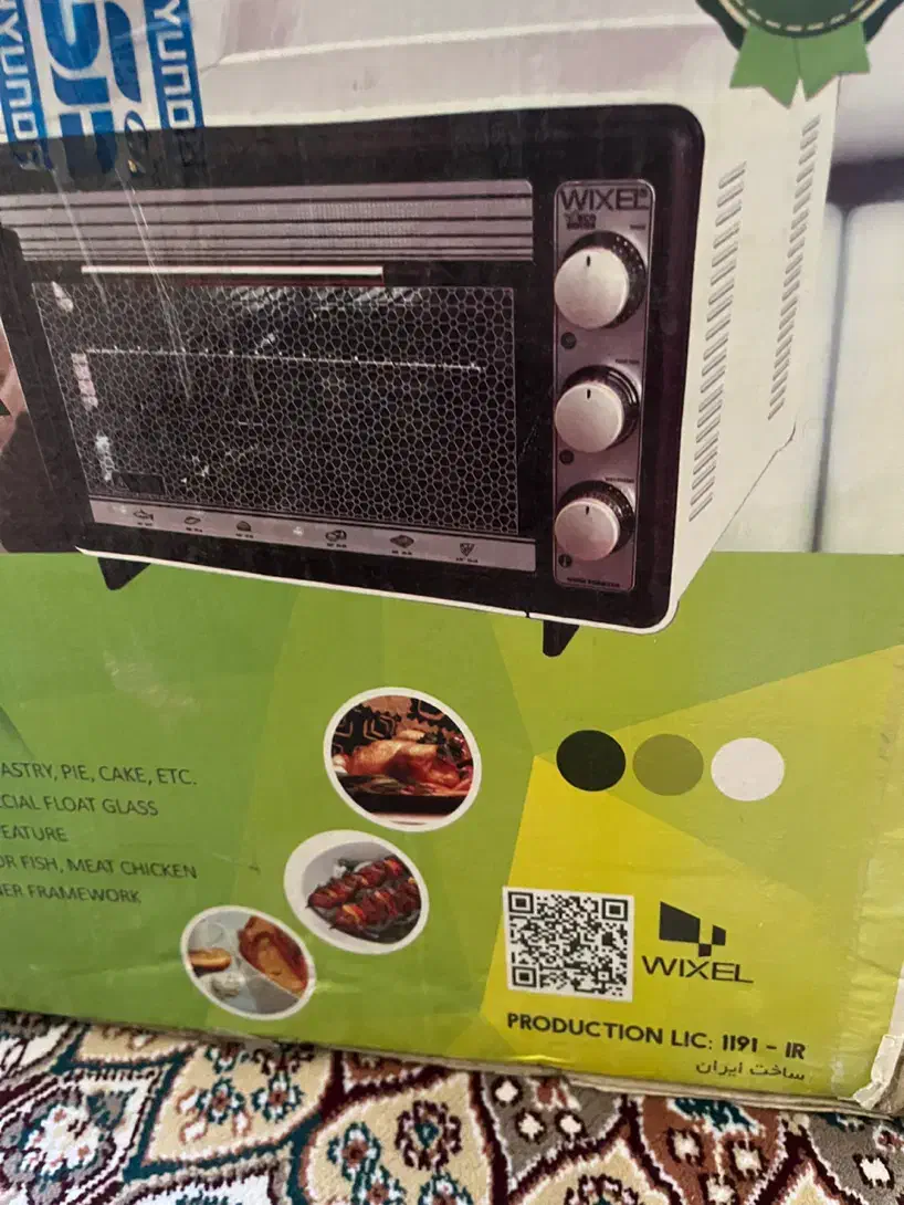 آون توستر ویکسل مدل M-3|اجاق گاز و لوازم برقی پخت‌وپز|بیرجند, |دیوار