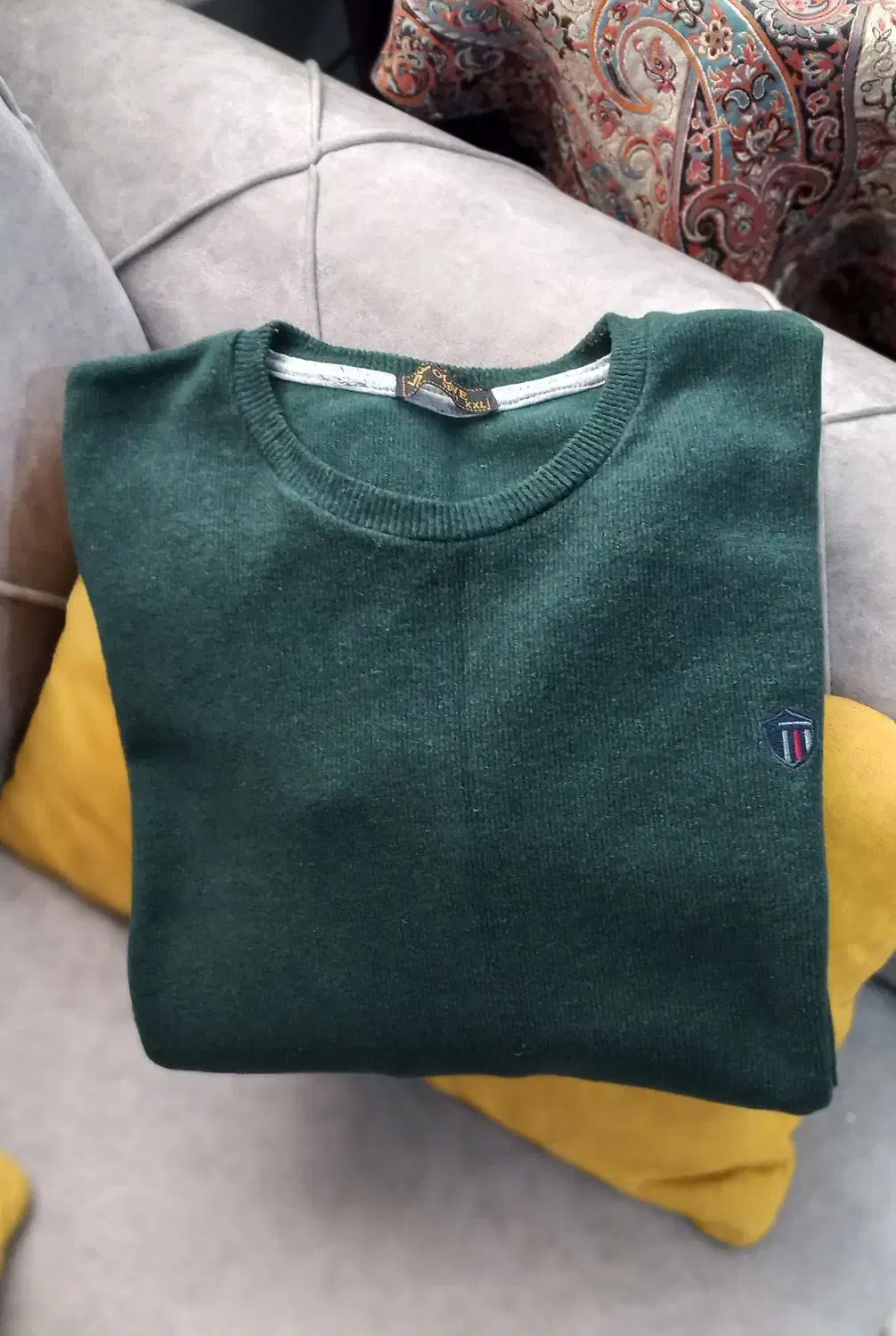 دورس سبز پنبه|لباس|ساوه, |دیوار