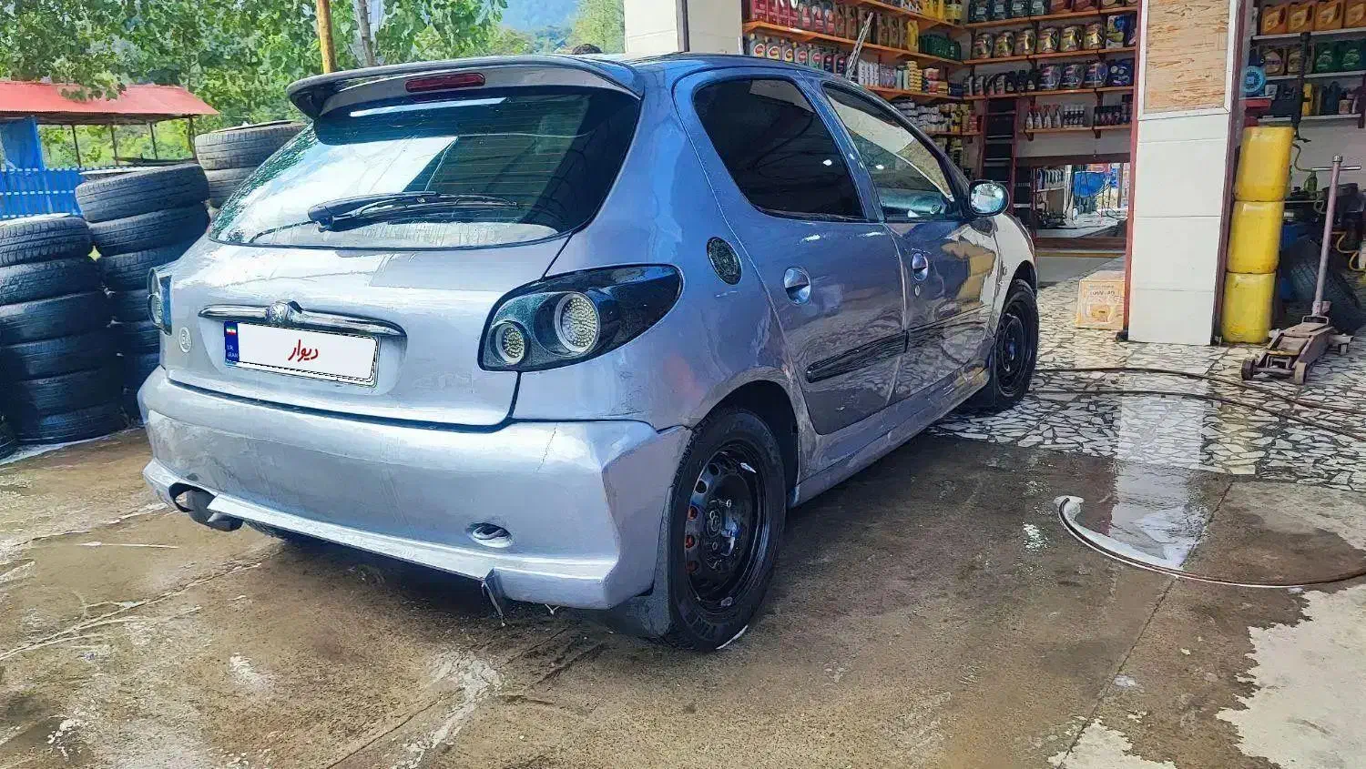 206 تیپ 5 لوازمی rc|خودرو سواری و وانت|رشت, منظریه|دیوار