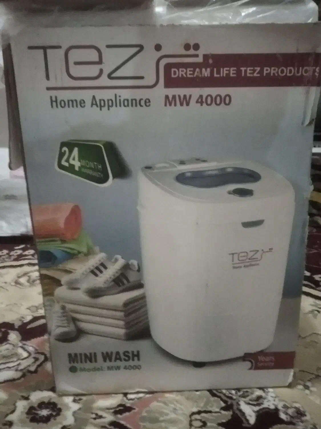 مینی واش نو|ماشین لباسشویی و خشککن لباس|تربت جام, معدآباد|دیوار