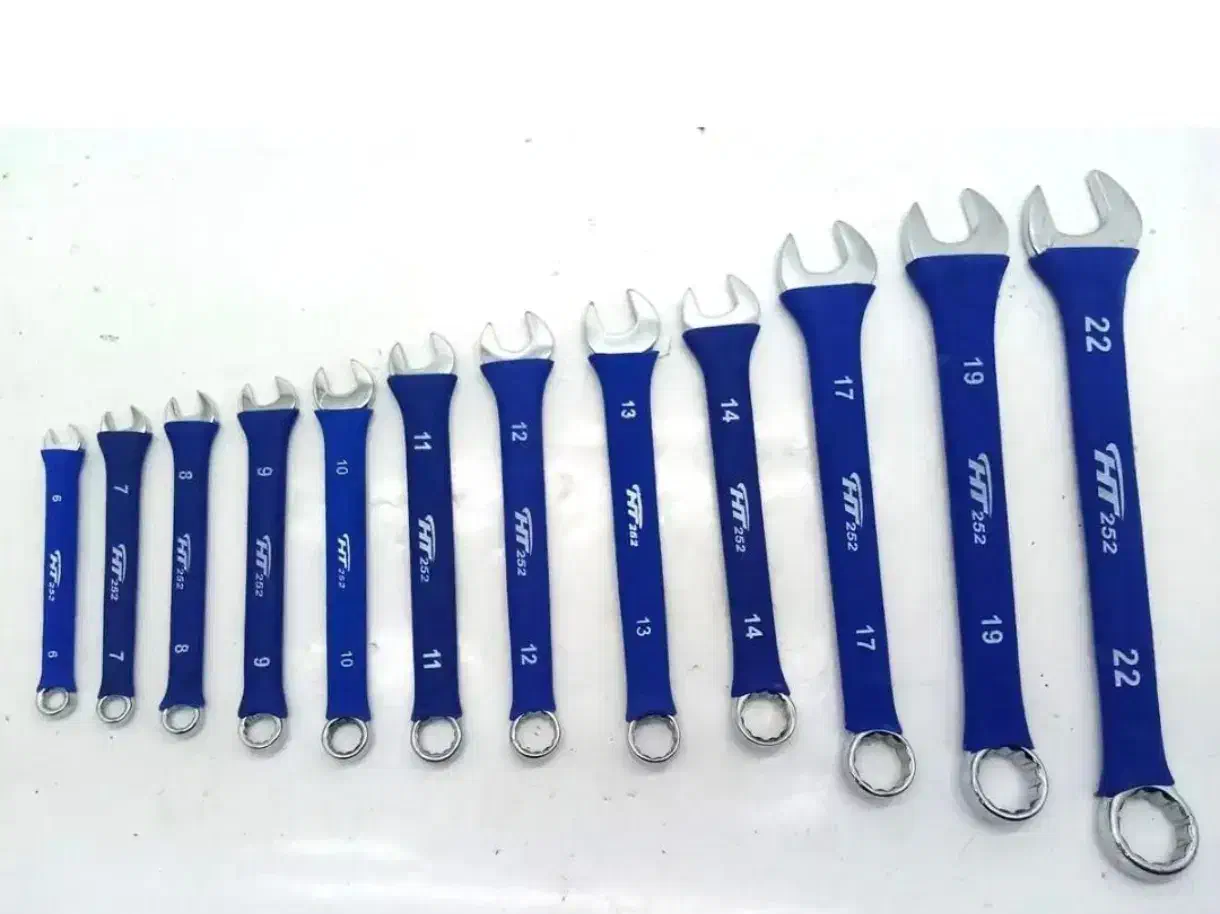 آچار یک سر رینگ یک سر تخت 12 عددی مدل HT252|ابزارآلات|هشتگرد, شهرک صنعتی هشتگرد|دیوار