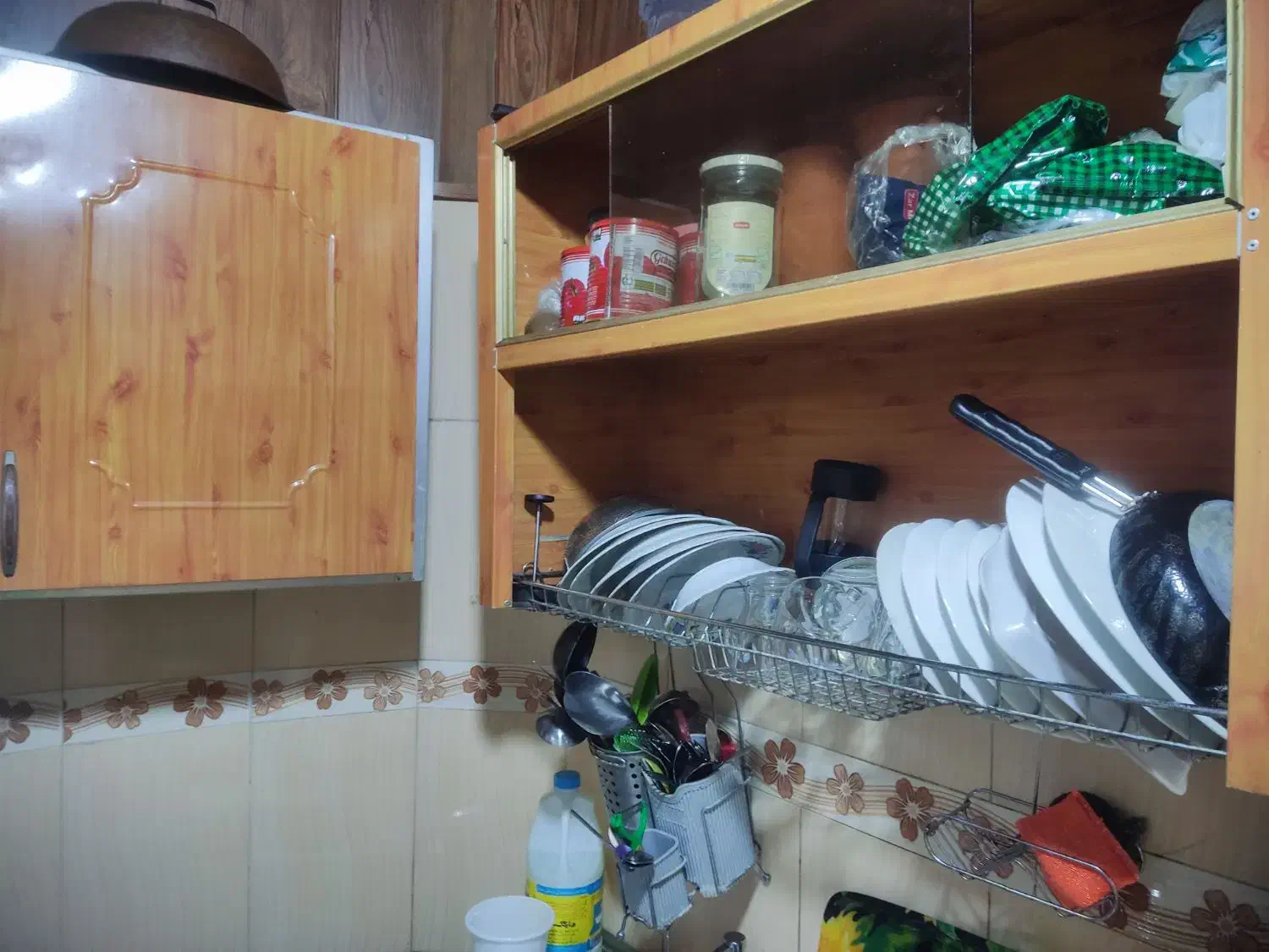 کابینت آلمینیوم|آب‌چکان و نظم‌دهنده ظروف|رامسر, |دیوار