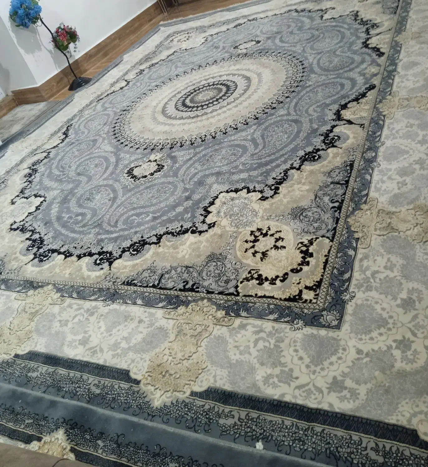 دو فرش دوازده متری و یک شش متری|فرش|گالیکش, |دیوار