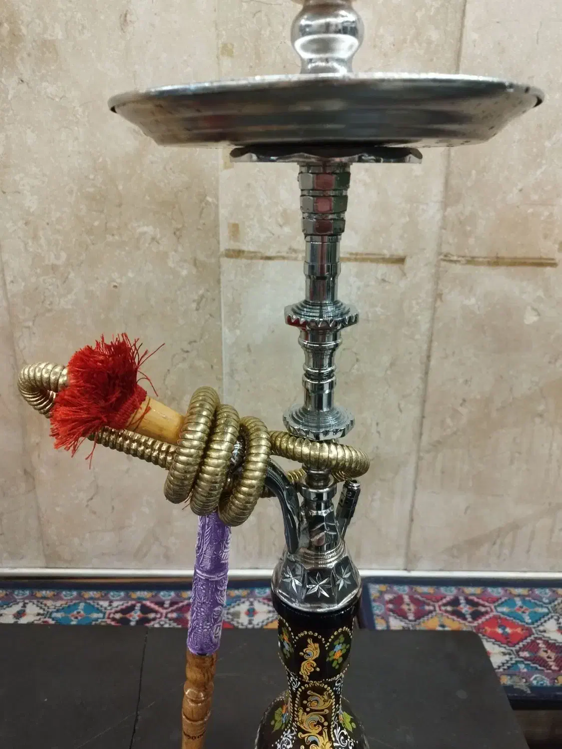 قلیان شمش طعم دار دوسیب  درجه یک  و برنجی عربی|کلکسیون و سرگرمی|تهران, خاوران|دیوار