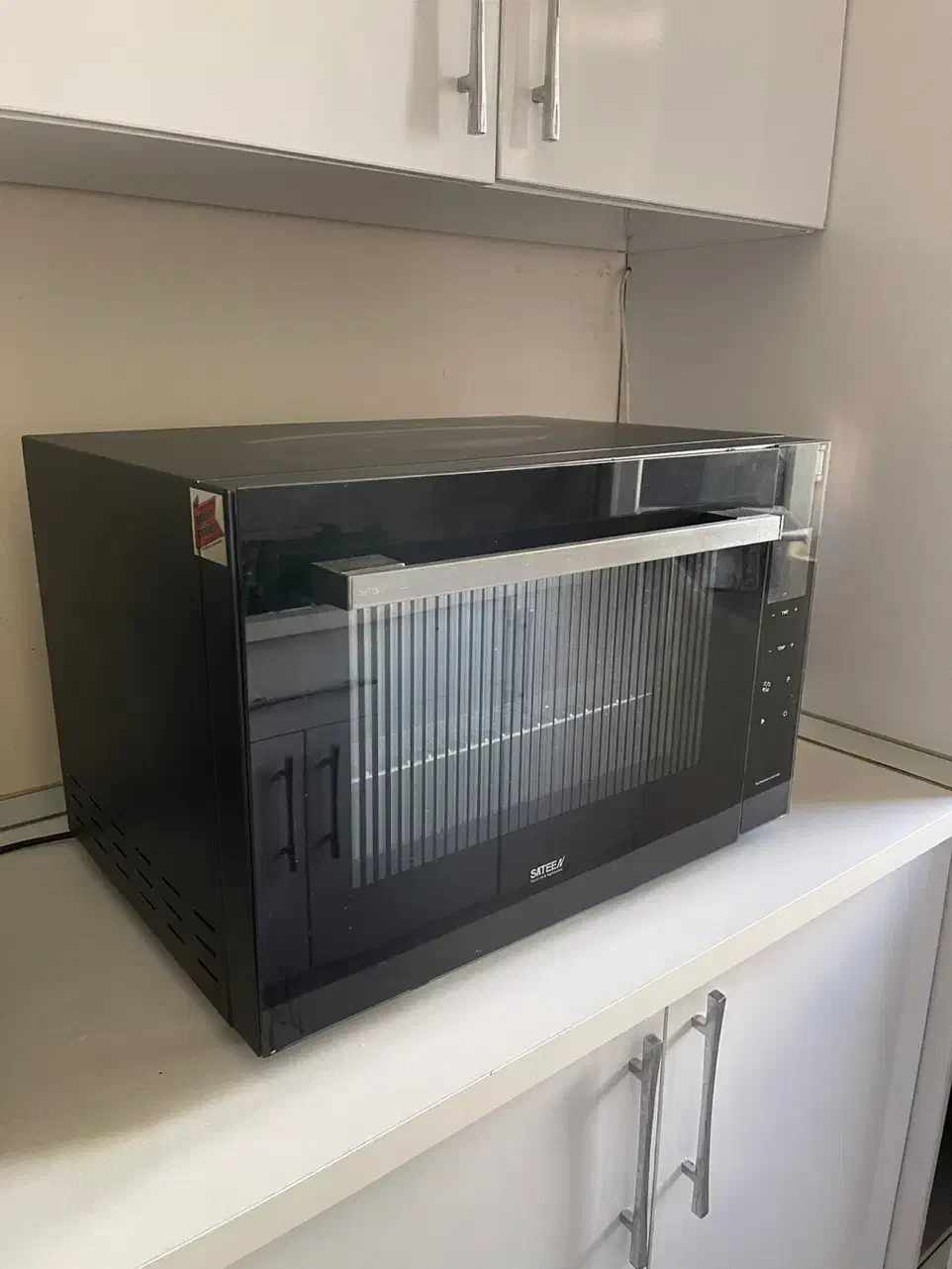 فر برقی روکار ساتین دیجیتال مشکی|اجاق گاز و لوازم برقی پخت‌وپز|آستارا, |دیوار