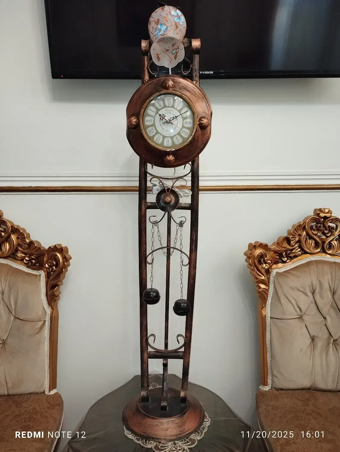 ساعت ایستاده|ساعت دیواری و تزئینی|ملایر, |دیوار