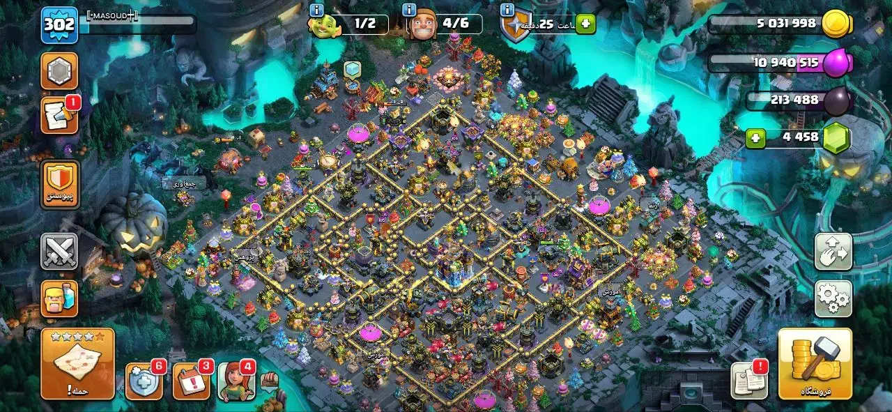 اکانت گاد لول ۳۰۲ فوق حرفه ای|کنسول، بازی ویدئویی و آنلاین|مرند, |دیوار