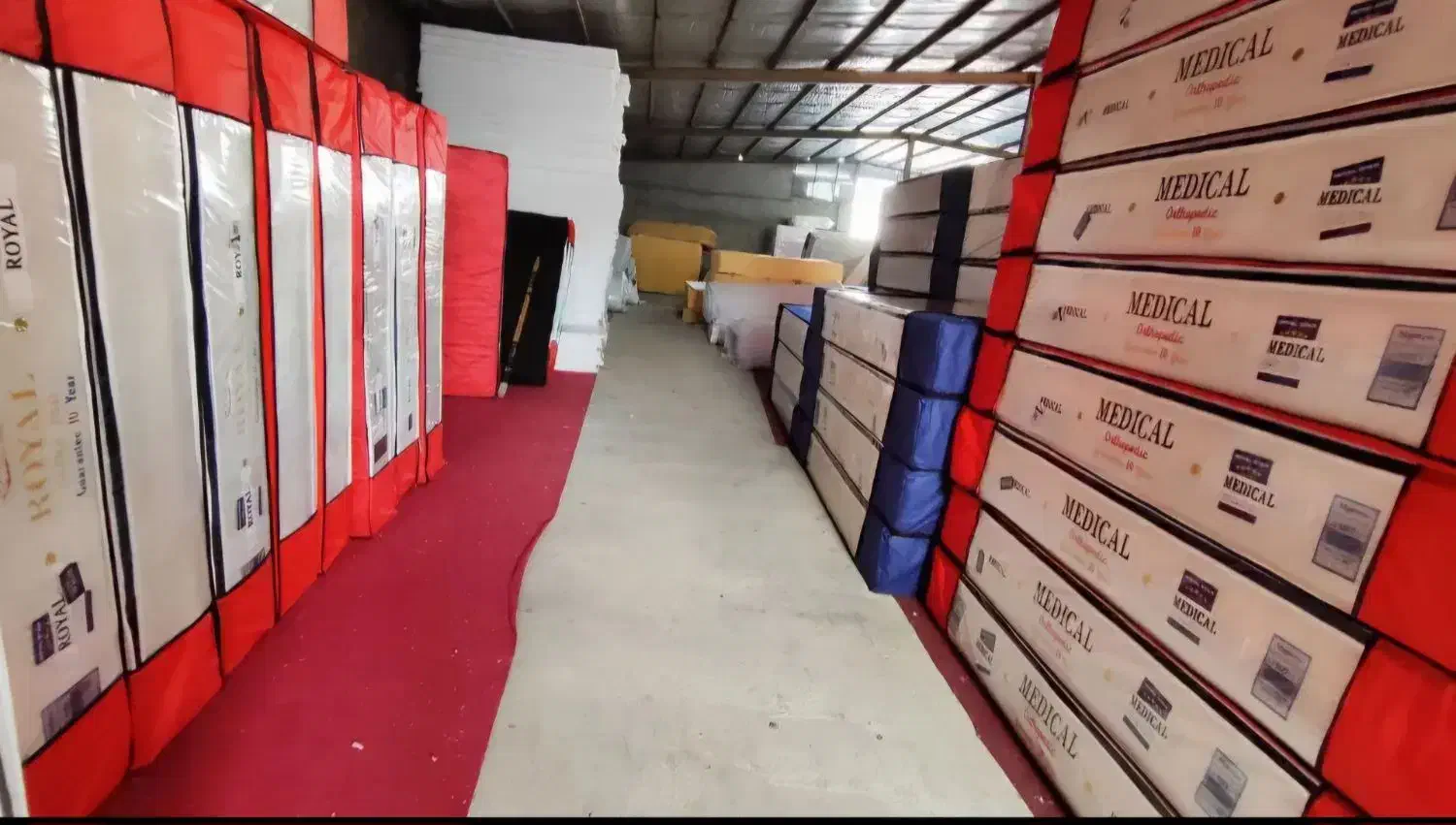 تشک طبی فنری رویال|تشک تختخواب|بروجرد, |دیوار