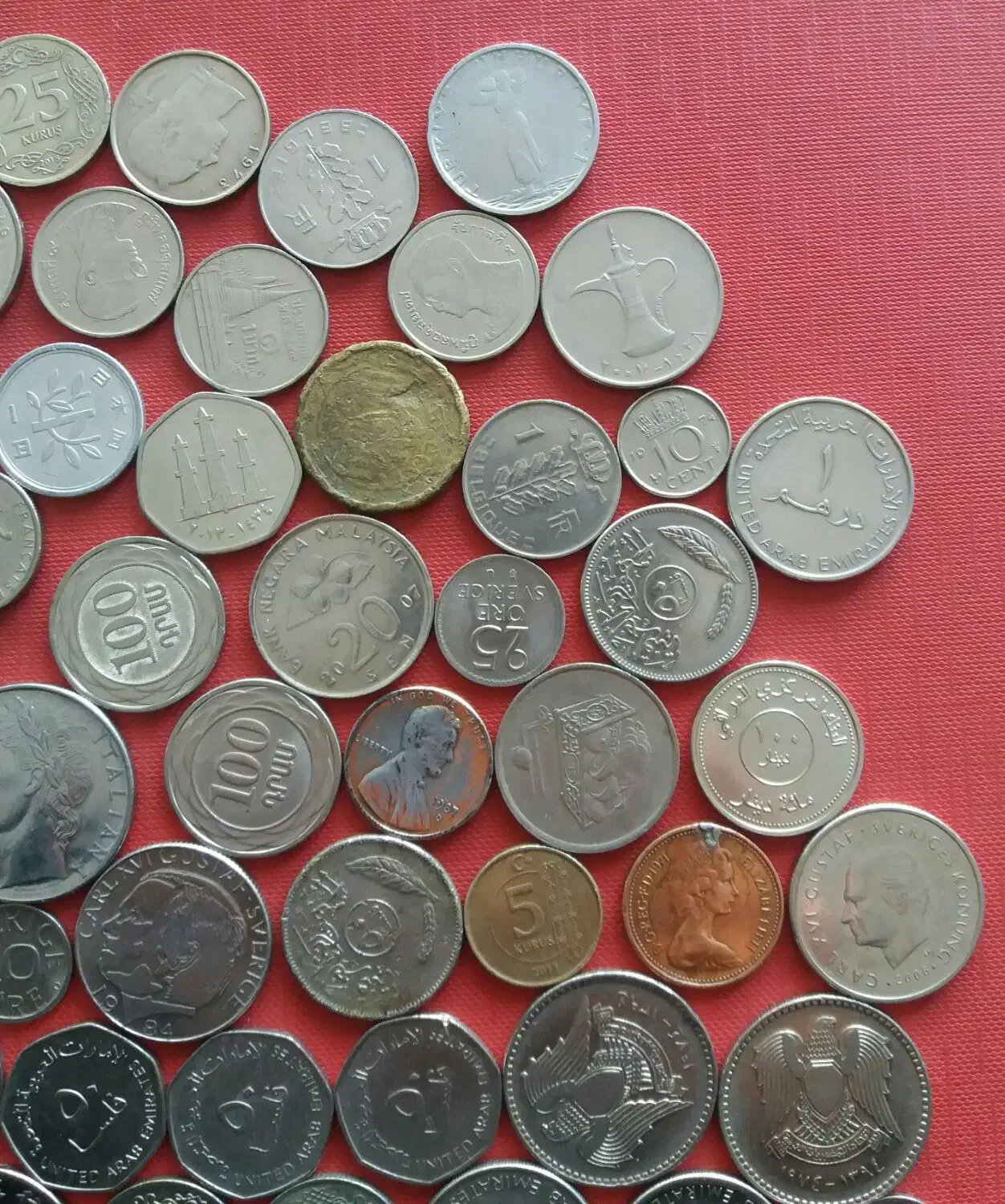 سکه جمهوری وخارجی کلکسیونی|کلکسیون سکه، تمبر، اسکناس|کنگاور, |دیوار