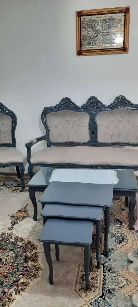 فروش ست ۹ نفره و ناهارخوری ۸نفره|مبلمان خانگی و میز عسلی|آبیک, |دیوار