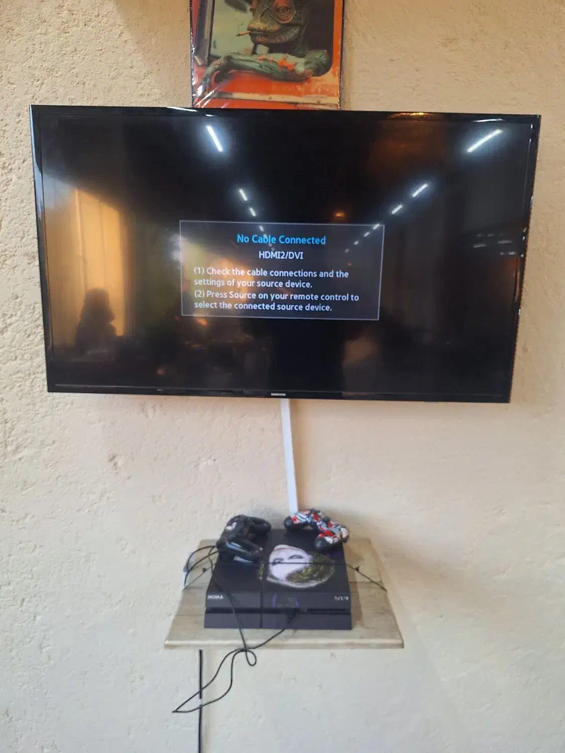 تلویزیون و ps4|تلویزیون و پروژکتور|چالوس, |دیوار