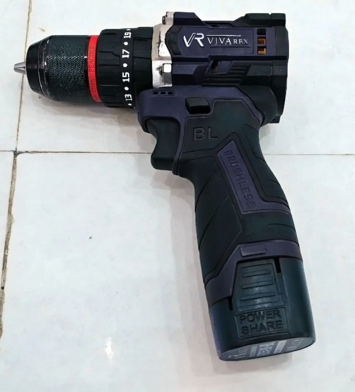 دریل شارژی ویوارکس با موتور براشلس|ابزارآلات|زنجان, |دیوار