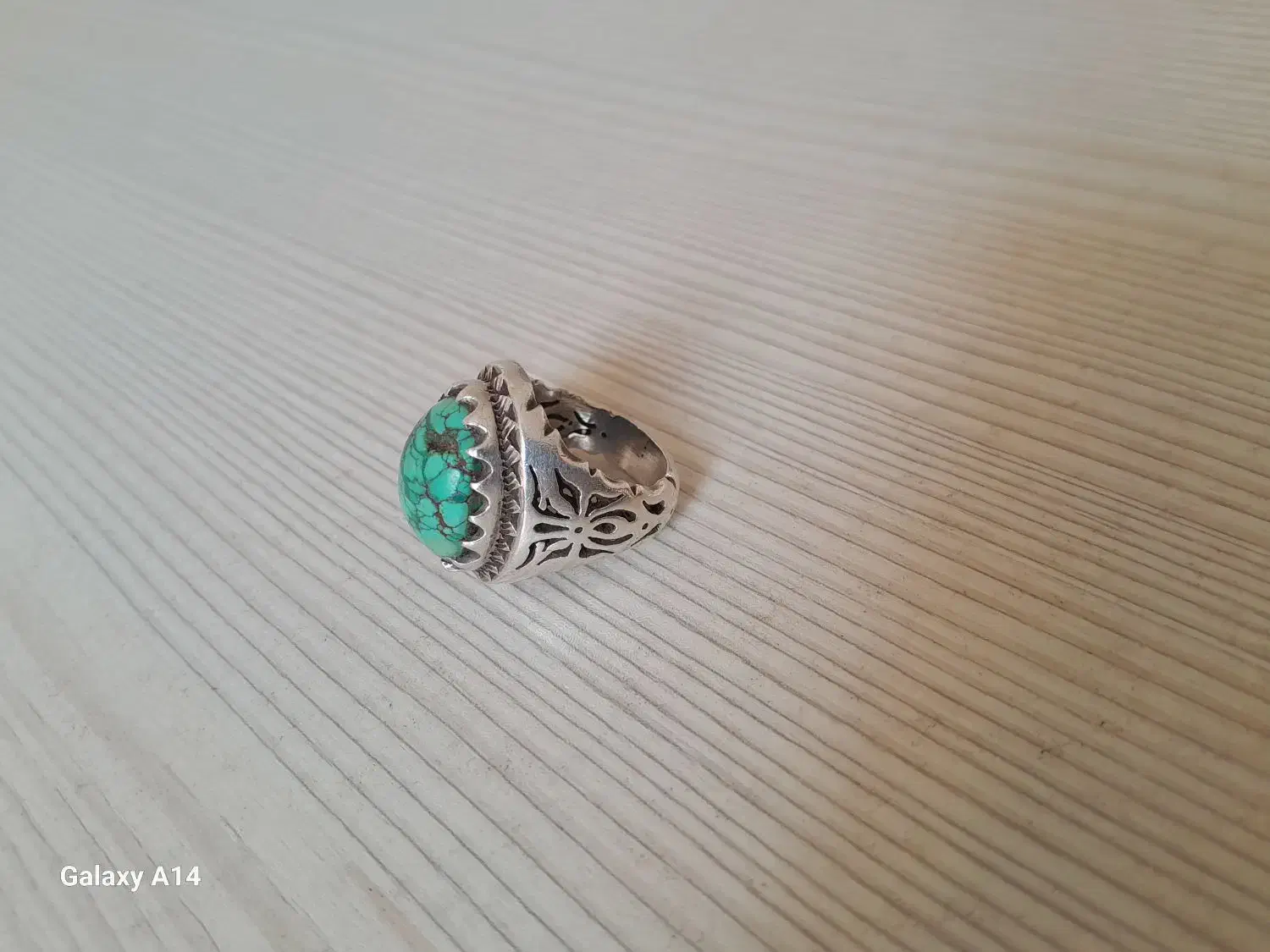 انگشتر فیروزه و یاقوت طبیعی و در مودار طلایی|جواهرات|قم, انسجام|دیوار