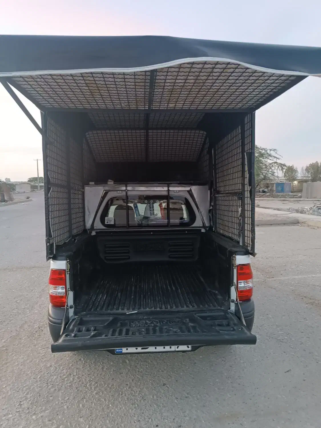 باربند مسقف پراید وانت و باربند فست فود|قطعات یدکی و لوازم جانبی|کنارک, |دیوار