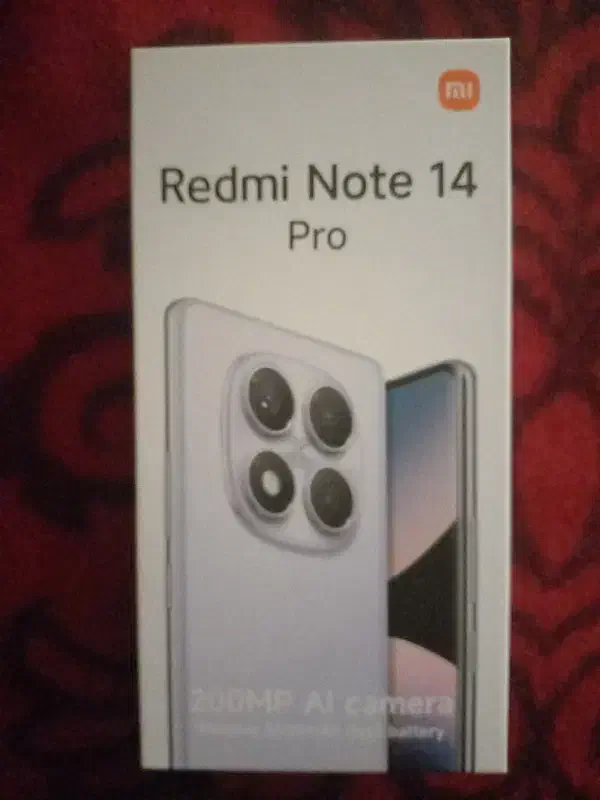 گوشی redmi not14 pro|موبایل|شیراز, گل سرخ|دیوار