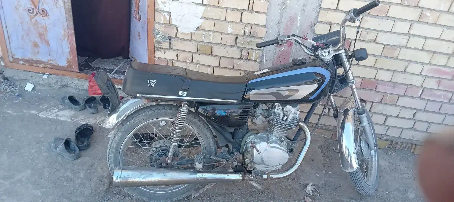 موتور سیکلت مدل 85 سند مدارک کامل|موتورسیکلت|بلوک, |دیوار