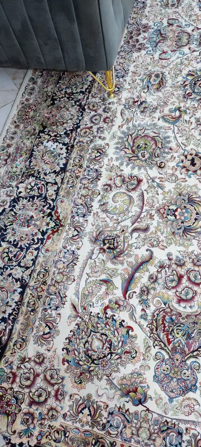 فرش افشون دستباف گونه1200شانه 12رنگ|فرش|مشهد, کوی المهدی|دیوار
