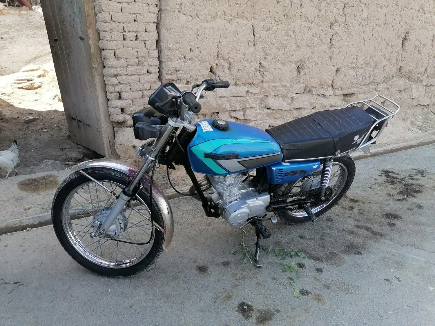 موتور سیکلت مزایده 125 مدل 87|موتورسیکلت|بجنورد, |دیوار