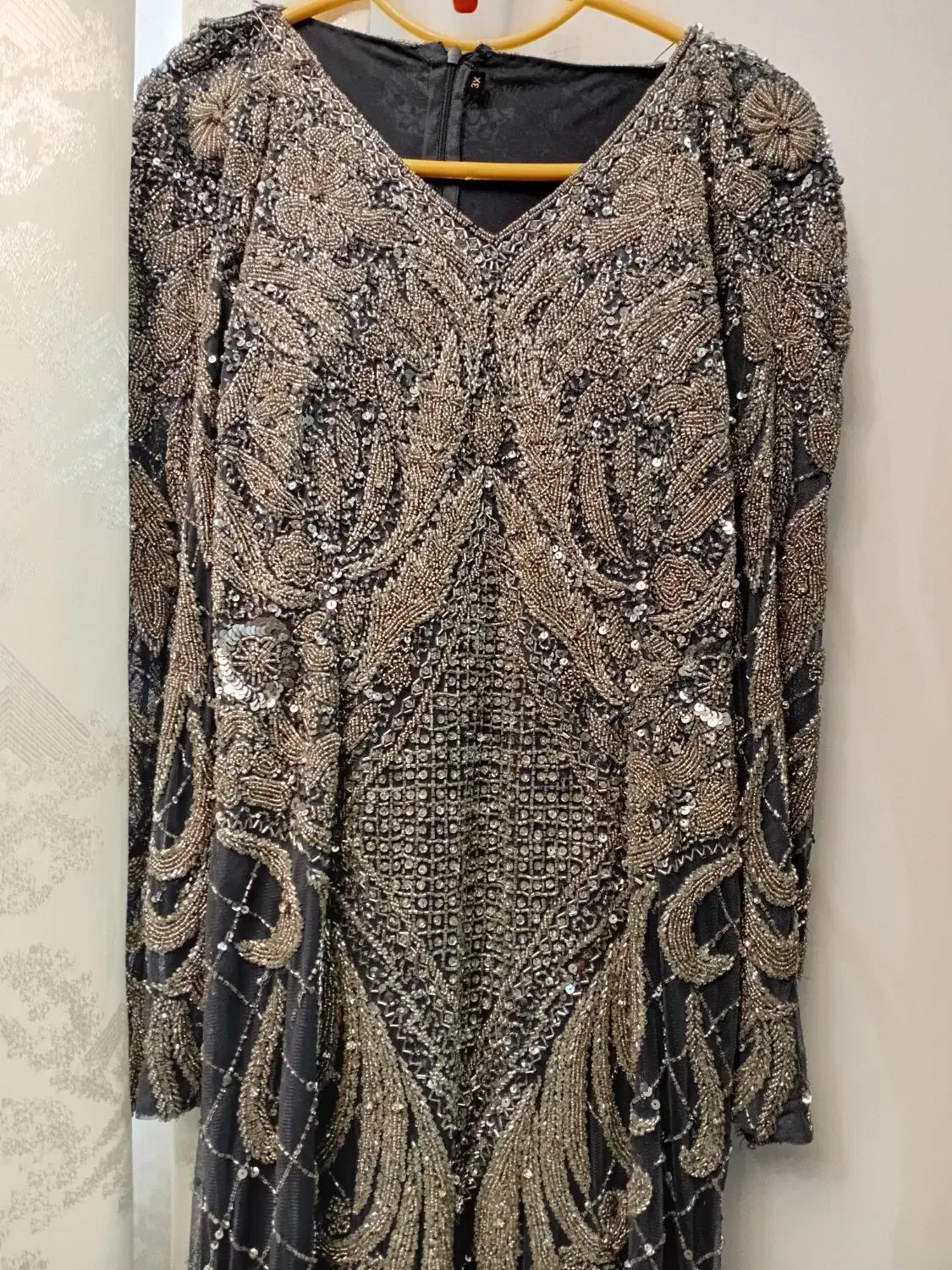 پیراهن مجلسی|لباس|لاهیجان, خمیر کلایه|دیوار