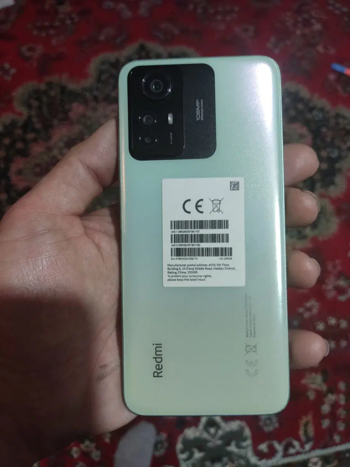 نوت 12s درحد آکبند|موبایل|ارومیه, |دیوار