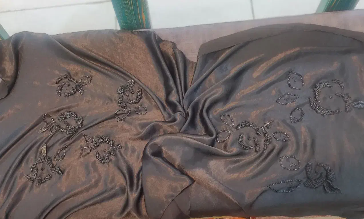 شال جواهر دوزی دست ساز|لباس|ایلام, |دیوار