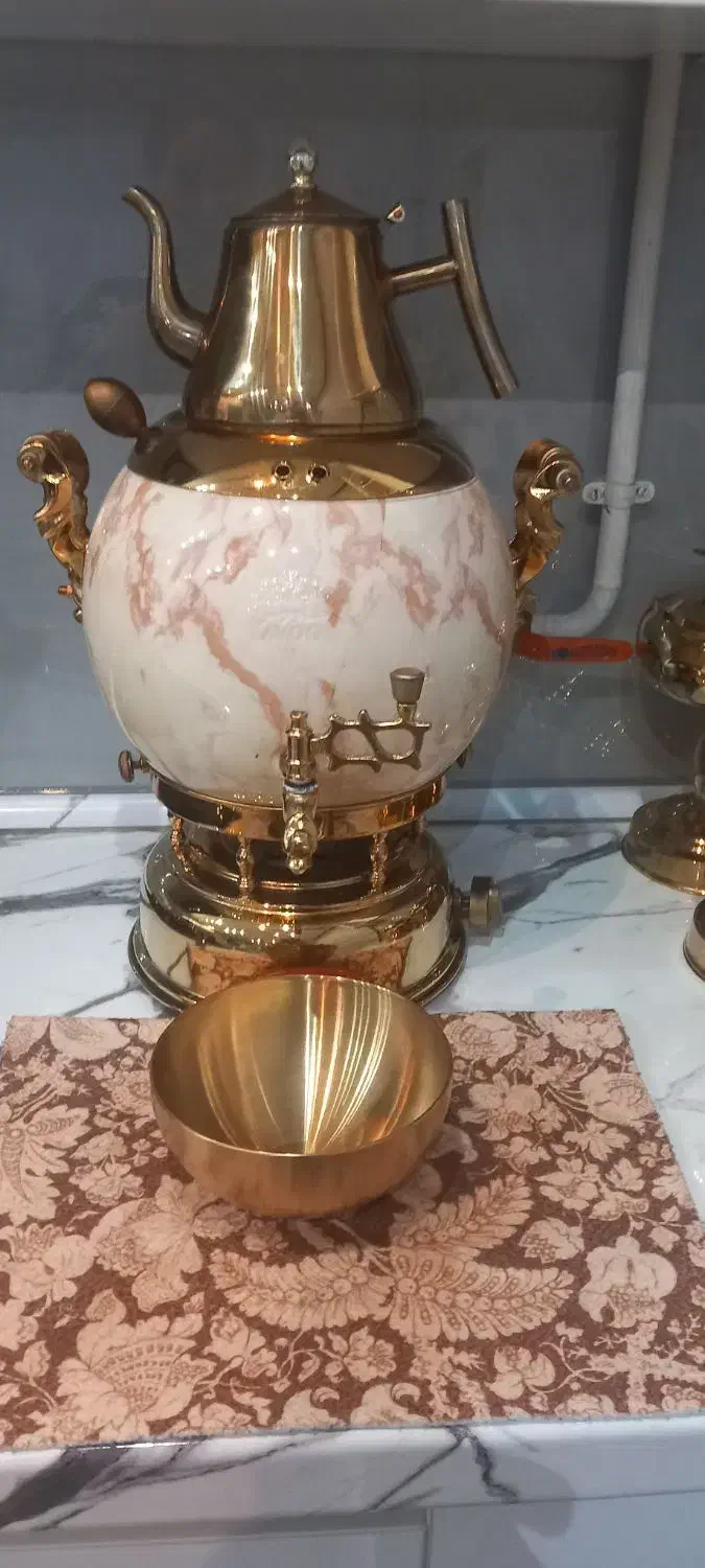 سماور|قوری، کتری، قهوه‌ساز دستی|همدان, |دیوار