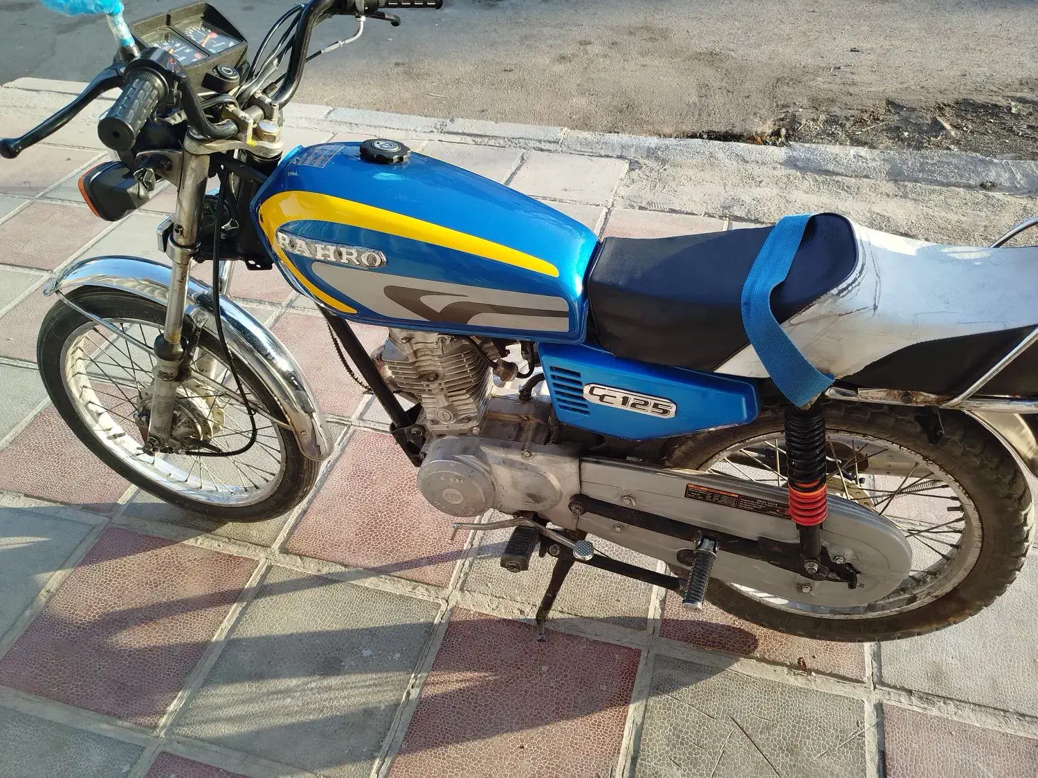 هندا مزایده ۸۹ پلاک دار|موتورسیکلت|پاکدشت, پاکدشت (مامازند)|دیوار