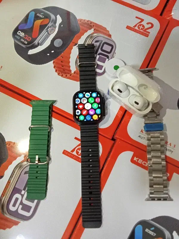 ساعت هوشمند هفت بند Ultra3دارای ایرپاد سفارش آلمان|ساعت|کرج, کیانمهر|دیوار