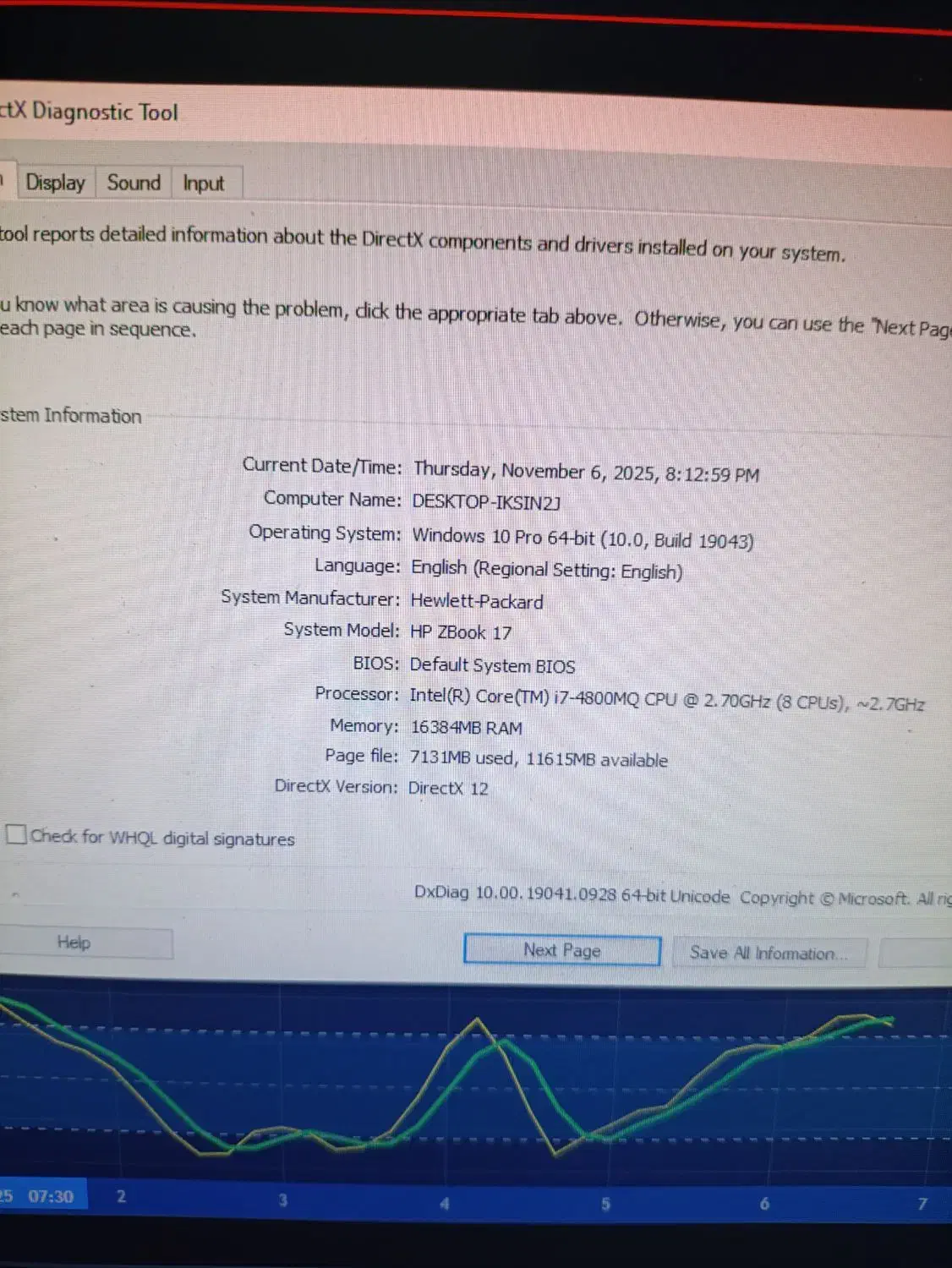 لپ تاپ hp Zbook17|رایانه همراه|ایلام, |دیوار