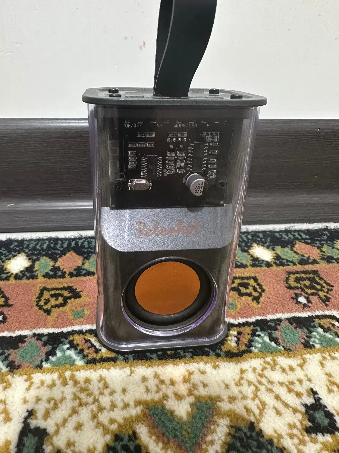 اسپیکر شفاف ۵ وات|پخشکننده همراه|همدان, |دیوار