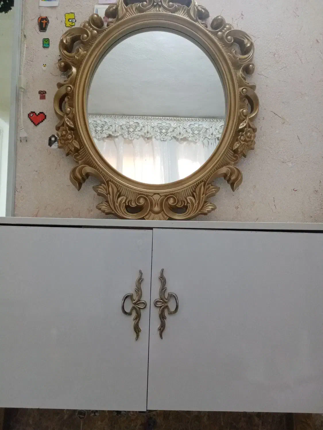 آینه کنسول|بوفه، ویترین، کنسول|شیراز, شهرک آرین|دیوار