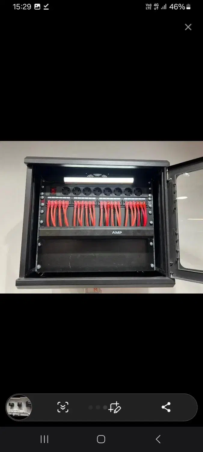 انجام کلیه امور پسیو و اکتیو شبکه در محل|مودم و تجهیزات شبکه|تهران, پامنار|دیوار