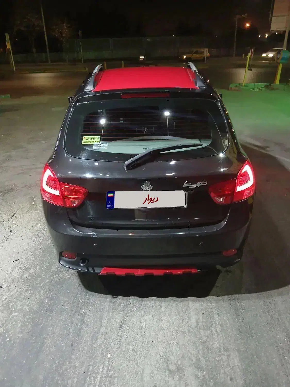 کوییک آر مشکی قرمز|خودرو سواری و وانت|مشهد, الهیه|دیوار