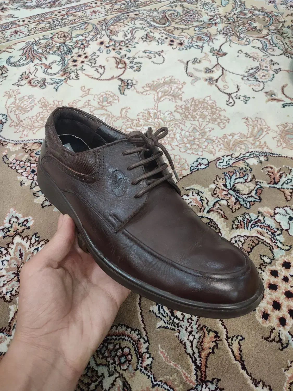 کفش چرم  قهوه ای|کیف، کفش، کمربند|سنندج, |دیوار